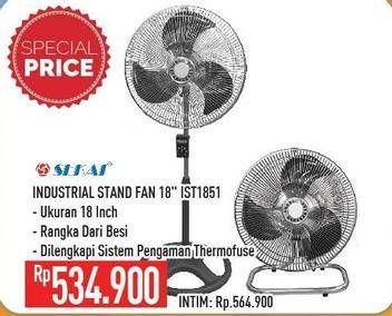 Promo Harga SEKAI IST 1851 Industrial Fan  - Hypermart