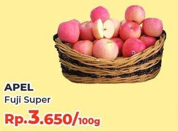 Promo Harga Apel Fuji Super per 100 gr - Yogya