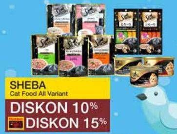 Promo Harga Sheba Cat Food All Variants 48 gr - Yogya