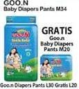 Promo Harga Goon Smile Baby Pants L30  - Alfamart
