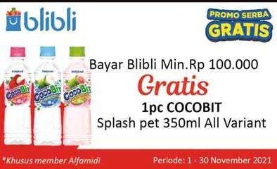 Promo Harga FRUTAMIN Cocobit Splash All Variants 350 ml - Alfamidi