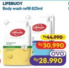 Promo Harga Lifebuoy Body Wash 825 ml - Hypermart