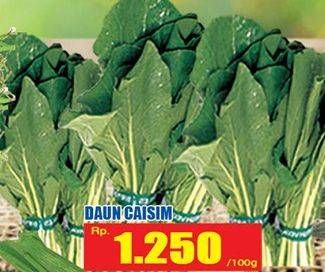 Promo Harga Caisim per 100 gr - Hari Hari