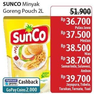 Promo Harga Sunco Minyak Goreng 2000 ml - Alfamidi