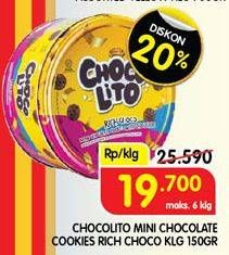 Promo Harga Choco Mania Chocolito Rich Choco 150 gr - Superindo