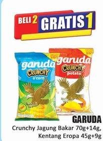 Promo Harga GARUDA Crunchy Jagung Bakar 84g, Kentang Eropa 54g  - Hari Hari