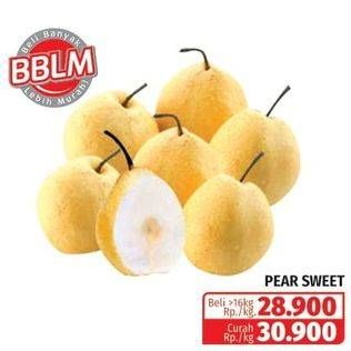 Promo Harga Pear Sweet  - Lotte Grosir