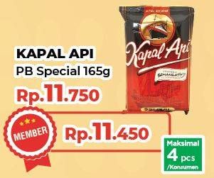 Promo Harga Kapal Api Kopi Bubuk Special 165 gr - Yogya