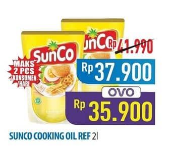 Promo Harga Sunco Minyak Goreng 2000 ml - Hypermart