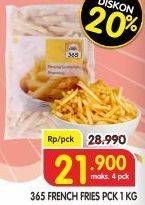 Promo Harga 365 French Fries 1000 gr - Superindo