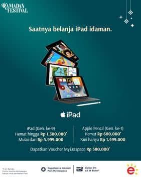 Promo Harga iPad  - Erafone
