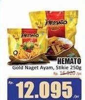 Promo Harga Hemato Gold Nugget Ayam, Stikie 250 gr - Hari Hari