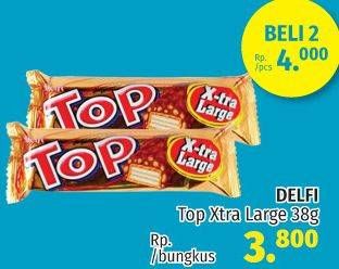 Promo Harga DELFI TOP X-tra Large 38 gr - LotteMart