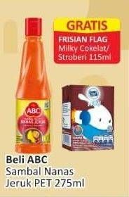 Promo Harga ABC Sambal Fruity Nanas Jeruk 275 ml - Alfamart