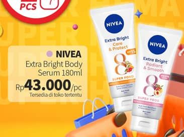 Promo Harga Nivea Body Serum 180 ml - Guardian