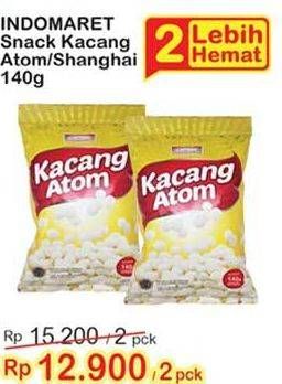 Promo Harga INDOMARET Kacang Atom per 2 pcs 140 gr - Indomaret