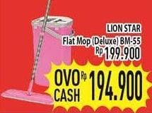 Promo Harga LION STAR Livina Flat Mop BM-55  - Hypermart