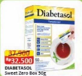 Promo Harga Diabetasol Sweetener per 50 sachet 1 gr - Alfamart