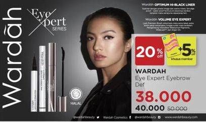 Promo Harga Wardah Eyexpert Eyebrow 1 gr - Watsons
