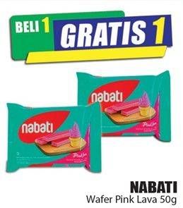 Promo Harga NABATI Wafer 50 gr - Hari Hari