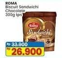 Promo Harga Roma Sandwich Chocolate 300 gr - Indomaret