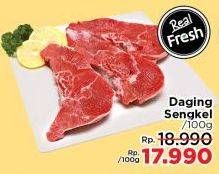 Promo Harga Daging Sengkel (Shankle) per 100 gr - LotteMart