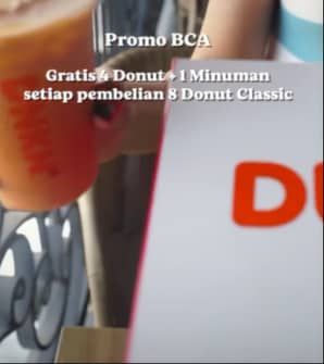 Promo Harga Promo BCA  - Dunkin Donuts