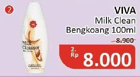 Promo Harga Viva Milk Cleanser Bengkuang 100 ml - Alfamidi