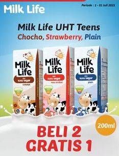 Promo Harga MILK LIFE Fresh Milk 200 ml - Alfamidi