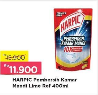 Promo Harga HARPIC Pembersih Kamar Mandi Lime 400 ml - Alfamart