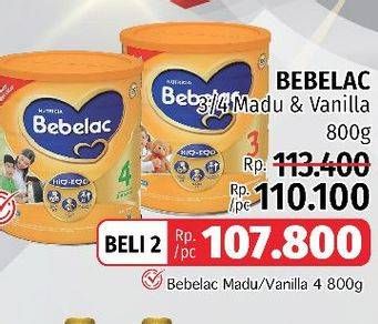 BEBELAC 3/4 Madu & Vanilla 800 g