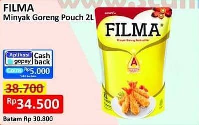 Promo Harga Filma Minyak Goreng 2000 ml - Alfamart