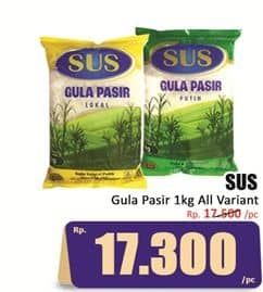 Promo Harga SUS Gula Pasir All Variants 1000 gr - Hari Hari
