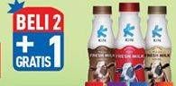 Promo Harga KIN Fresh Milk 200 ml - Hypermart