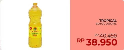 Promo Harga Tropical Minyak Goreng 2000 ml - Yogya