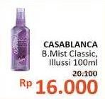 Promo Harga CASABLANCA Body Mist Classic, Illussion 100 ml - Alfamidi