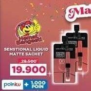 Promo Harga MAYBELLINE Sensational Liquid Matte 2 ml - Indomaret
