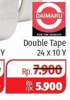 Promo Harga DAIMARU Double Tape 24x10y 6pcs  - Lotte Grosir