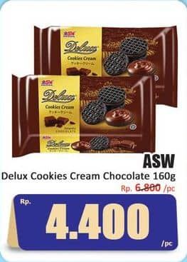 Promo Harga Asia Delux Cookies Cream Chocolate 160 gr - Hari Hari