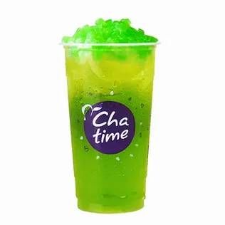 Promo Harga Chatime Melon Green Tea with Jelly  - Chatime