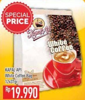 Promo Harga Kapal Api Grande White Coffee per 12 sachet 37 gr - Hypermart