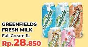 Promo Harga Greenfields Fresh Milk Full Cream 1000 ml - Yogya