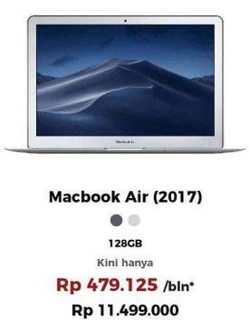 Promo Harga APPLE Macbook Air 2017  - Erafone