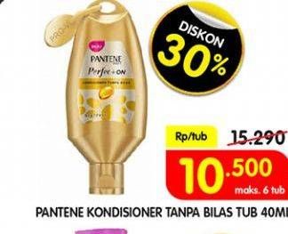 Promo Harga PANTENE Perfect ON Conditioner Tanpa Bilas 40 ml - Superindo