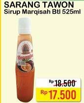 Promo Harga SARANG TAWON Syrup Marqisah 525 ml - Alfamart