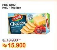 Promo Harga PROCHIZ Keju Cheddar 170 gr - Indomaret