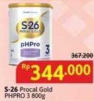 Promo Harga S26 Procal Gold pHPro Tahap 3 800 gr - Alfamidi