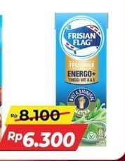Promo Harga Frisian Flag Fresh Milk Energo+ Matcha 225 ml - Alfamart