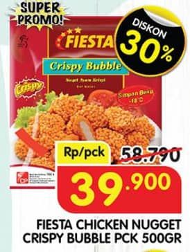 Promo Harga Fiesta Naget Crispy Bubble 500 gr - Superindo