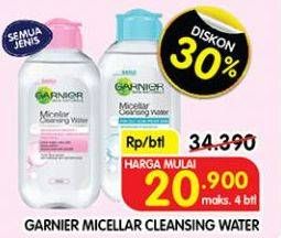 Promo Harga Garnier Micellar Water All Variants 50 ml - Superindo